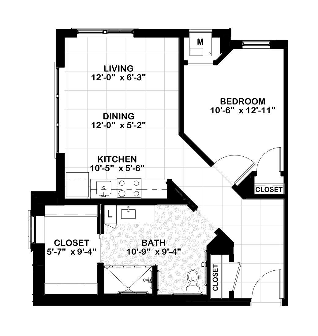 Floor Plan: Butler